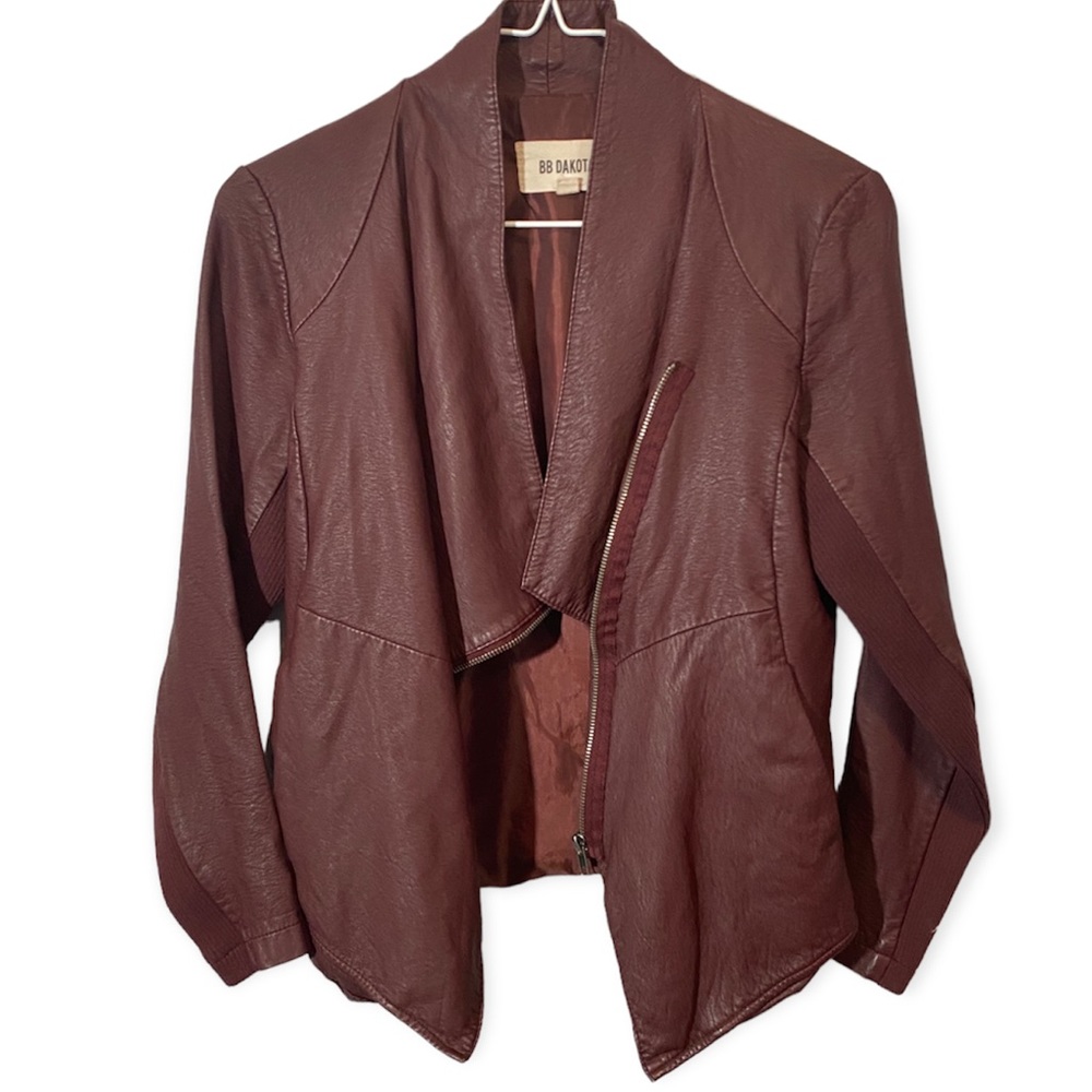 J12 BB Dakota Faux Suede Brown Jacket XS